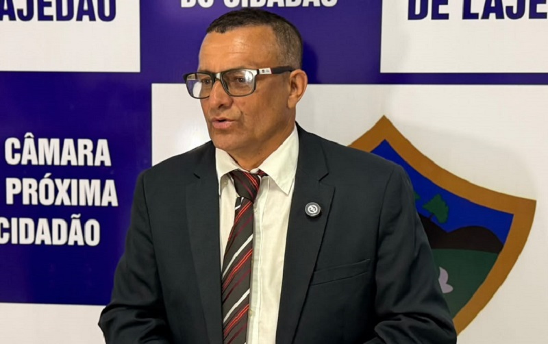 Xineném é eleito presidente da Câmara Municipal de Lajedão para o biênio 2027/2028